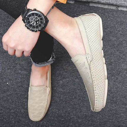 Mocasines de piel Giuliano