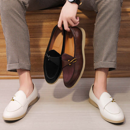 Mocasines de piel Matteo