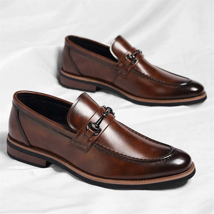 Mocasines de piel Montovani