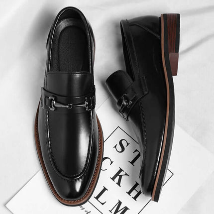 Mocasines de piel Montovani