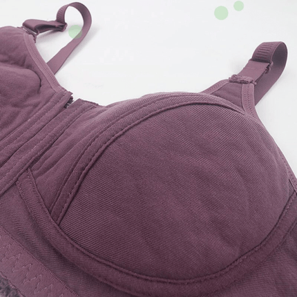 Kit de 2 Sujetadores de Encaje y Algodón Tallas Grandes - Soft Confort