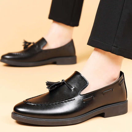 Mocasines Valente con borlas de cuero